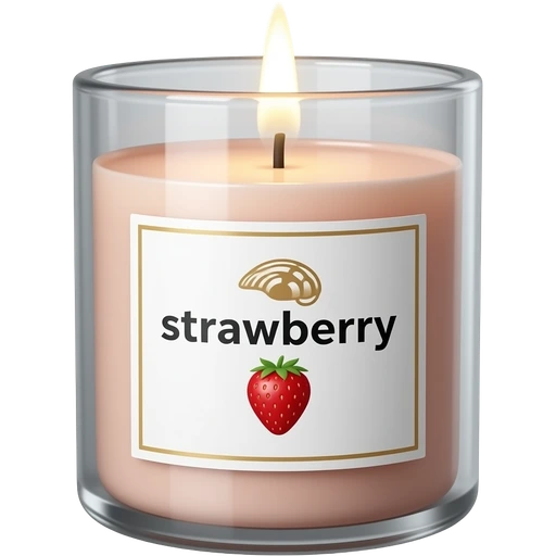 Amber & sea candle